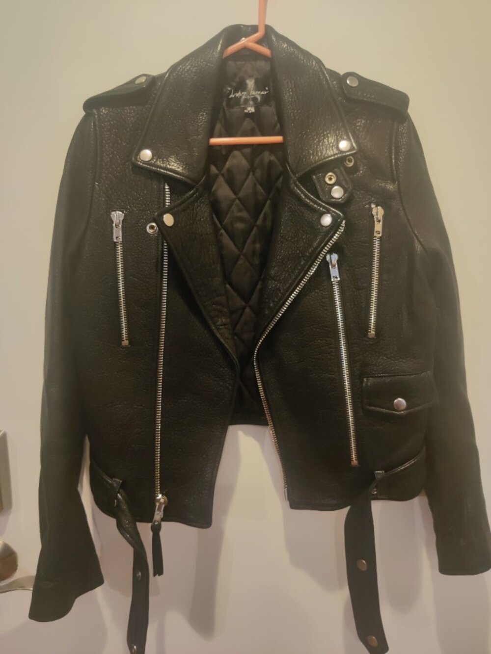 Original Christian Benner Leather Jacket